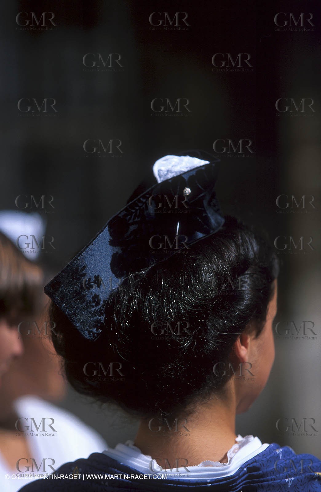 Women of Arles in traditional costume