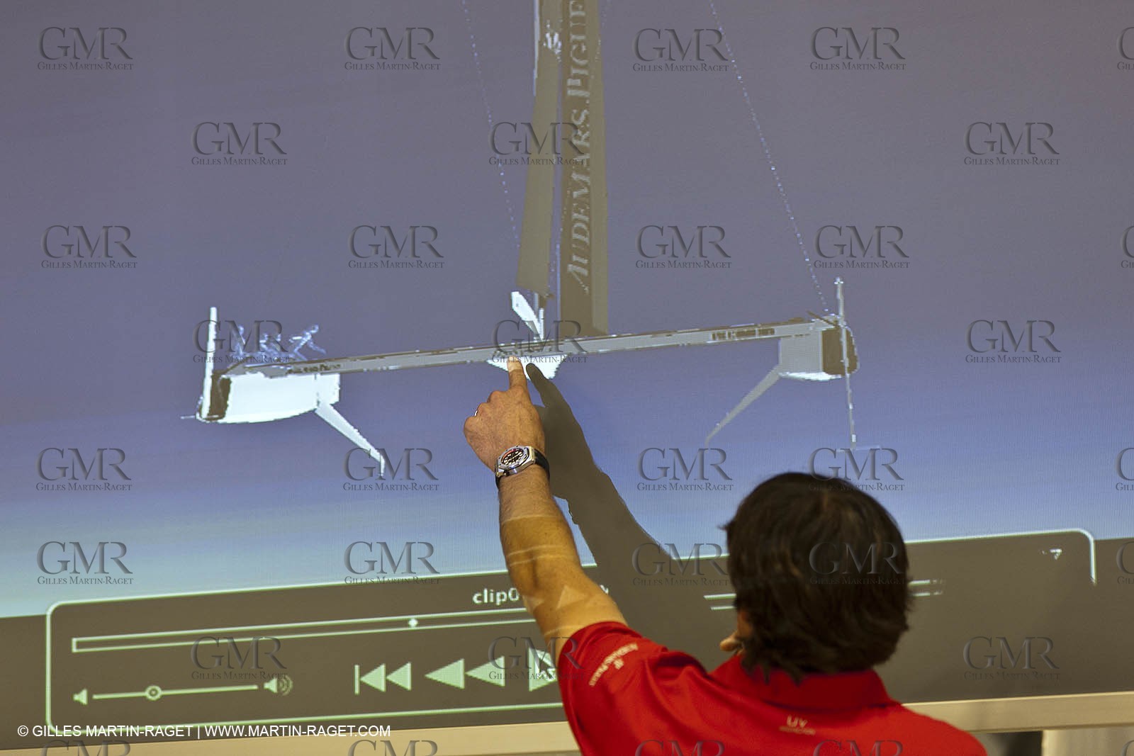 23 08 2010 - Ecublens (SUI) - L'Hydroptère.CH - Project launchr - Jean-Baptiste Bourgeon (R&D manager)