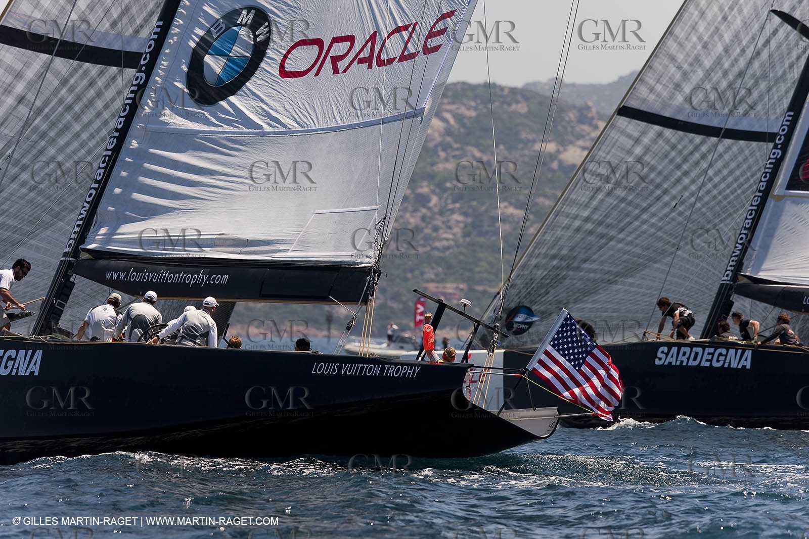 23 05 2010 - La Maddalena (ITA, Sardinia) Louis Vuitton Trophy - BMW ORACLE Racing - Racing Day 2