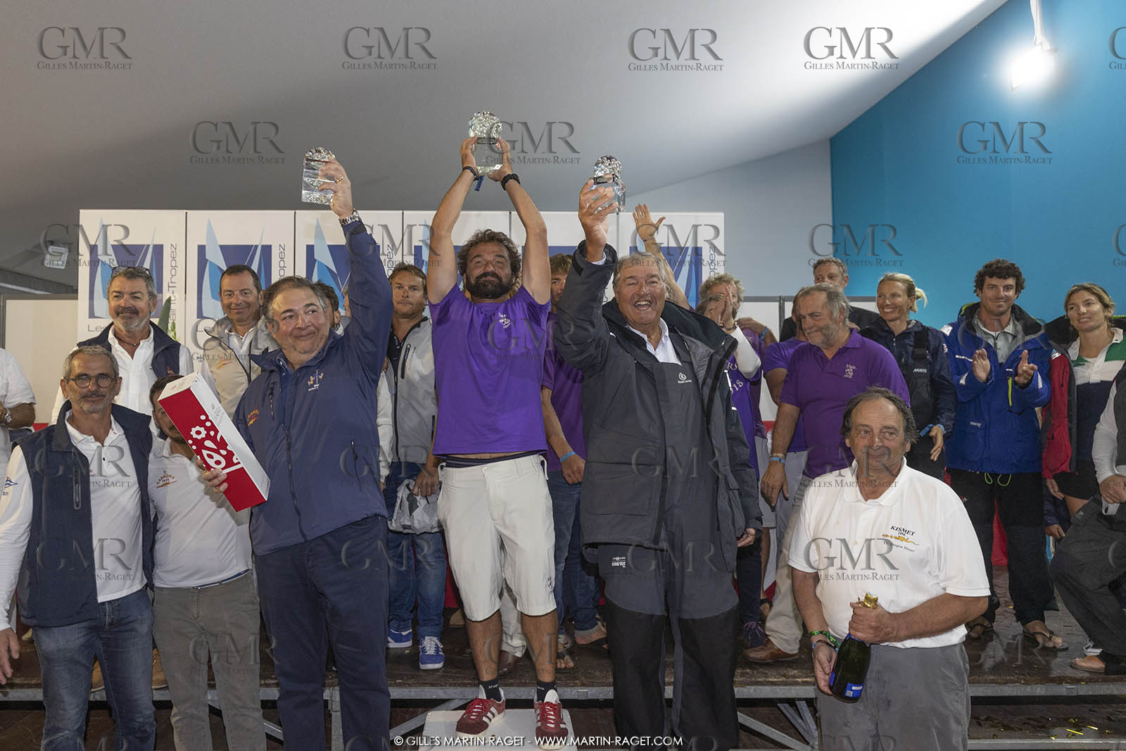 7 10 2018 Saint-Tropez (FRA,83), LEs Voiles de Saint-Tropez 2018, jour 8, prize giving