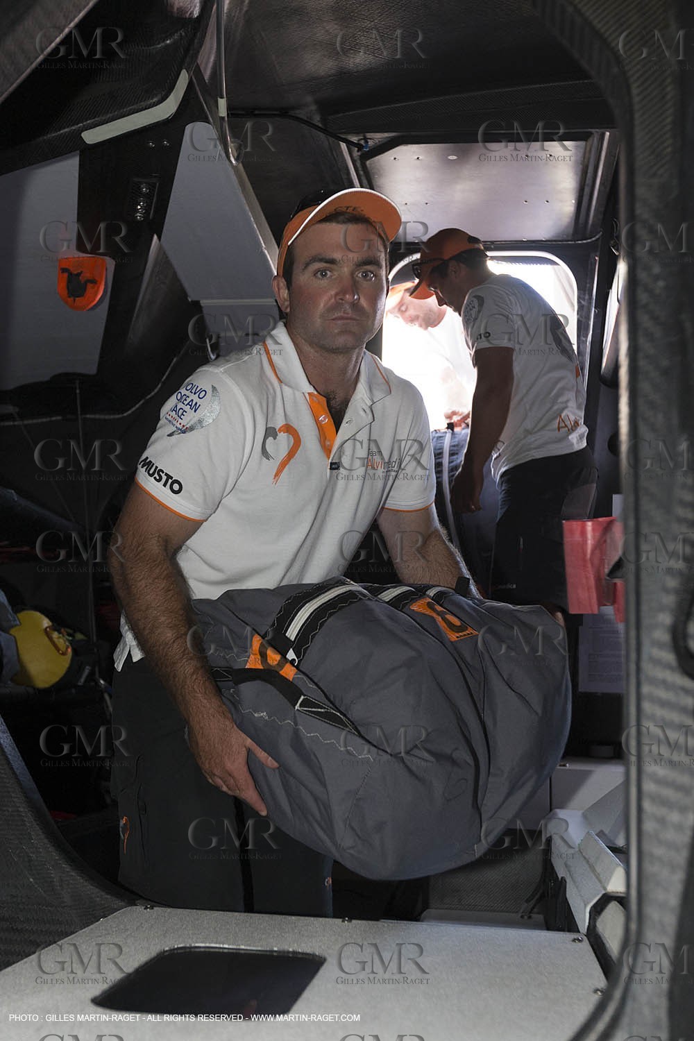 10 10 2014, Alicante (ESP), Volvo Ocean Race 2014-15, Team Alvimedica, final loading