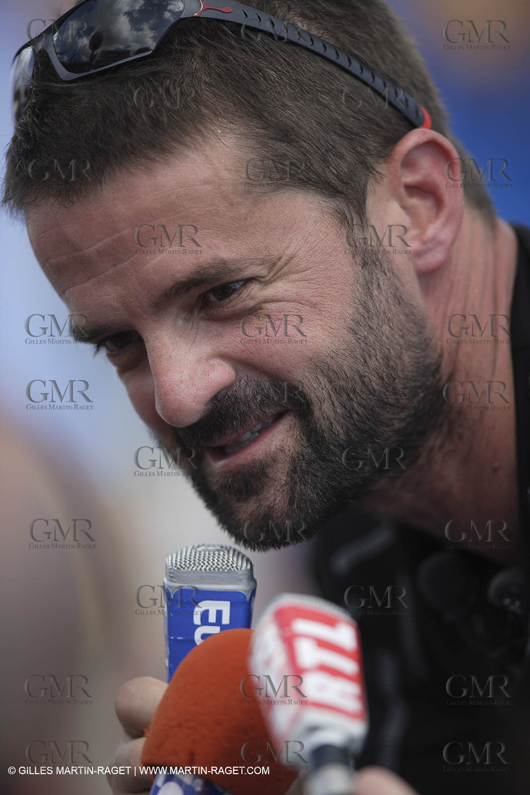 06 11 2006 - Pointe à Pitre Guadelupe (FRA) - Route du Rhum 2006 arrival - Pascal Bidegorry -Banque Populaire (second)