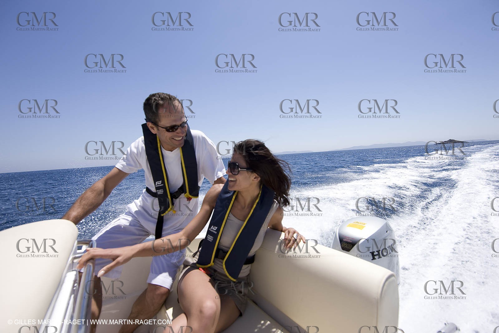 19 06 2008 - Le Lavandou (FRA,83) - Honda Marine 4 stroke outboard engines 2008 line