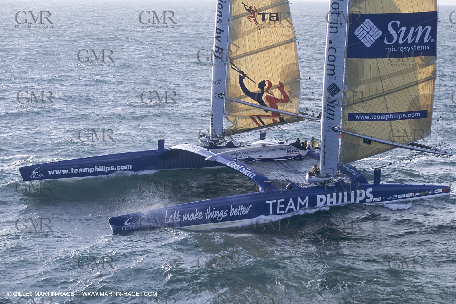 Sailing, OffshoreRacing,maxi Multihulls,  The Race, Team Phillips