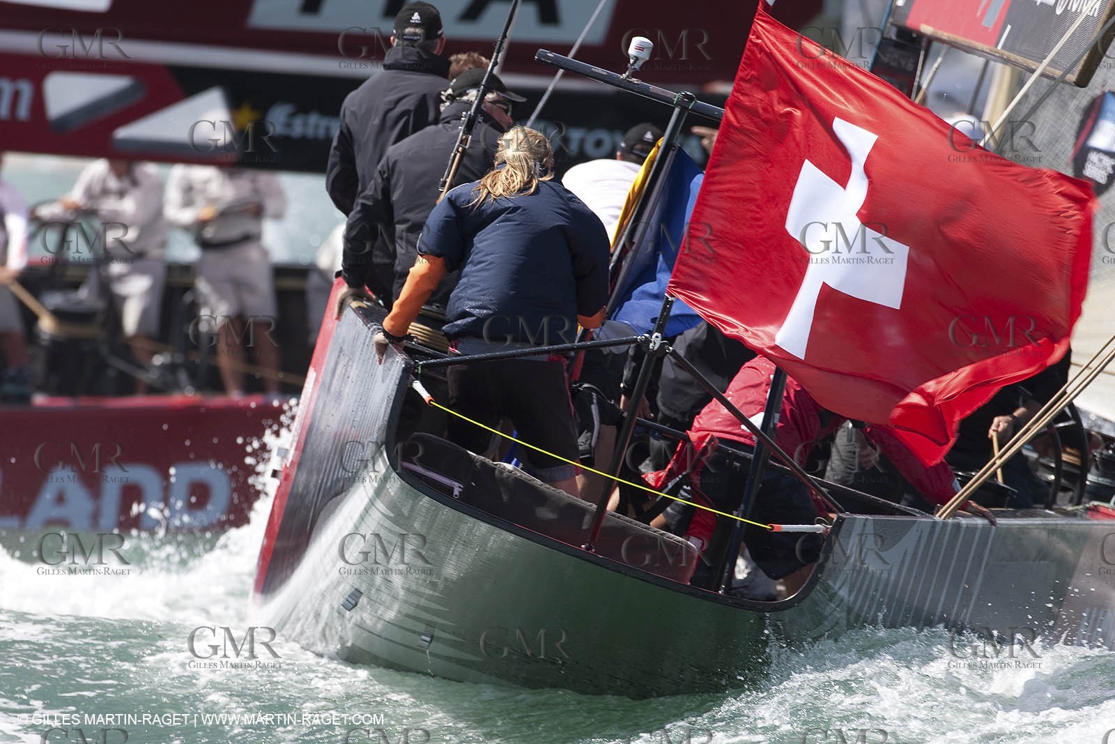 06 02 2009 - Auckland (NZL) -  Louis Vuitton Pacific Series -  Racing Day 6 - Round Robin 2