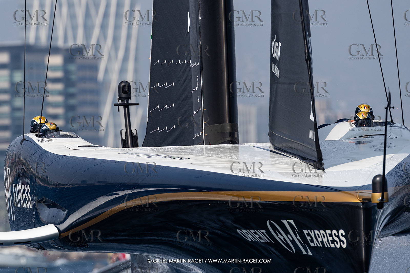 22 08 2024, Barcelona (ESP), Louis Vuitton 37th America's Cup, Louis Vuitton Preliminary Regatta, Race Day 1