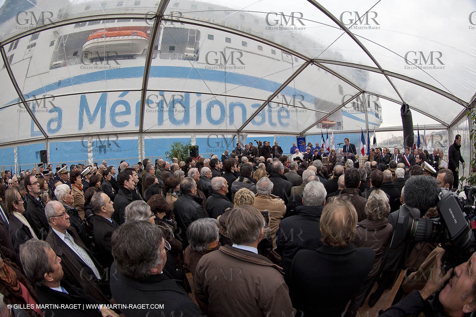 01-31-12   Marseilles (FRA,13) Bastia (FRA,Corsica)   Launching cruising trip and Christening ceremony of PIANA, last ferry ship from La Meridionale