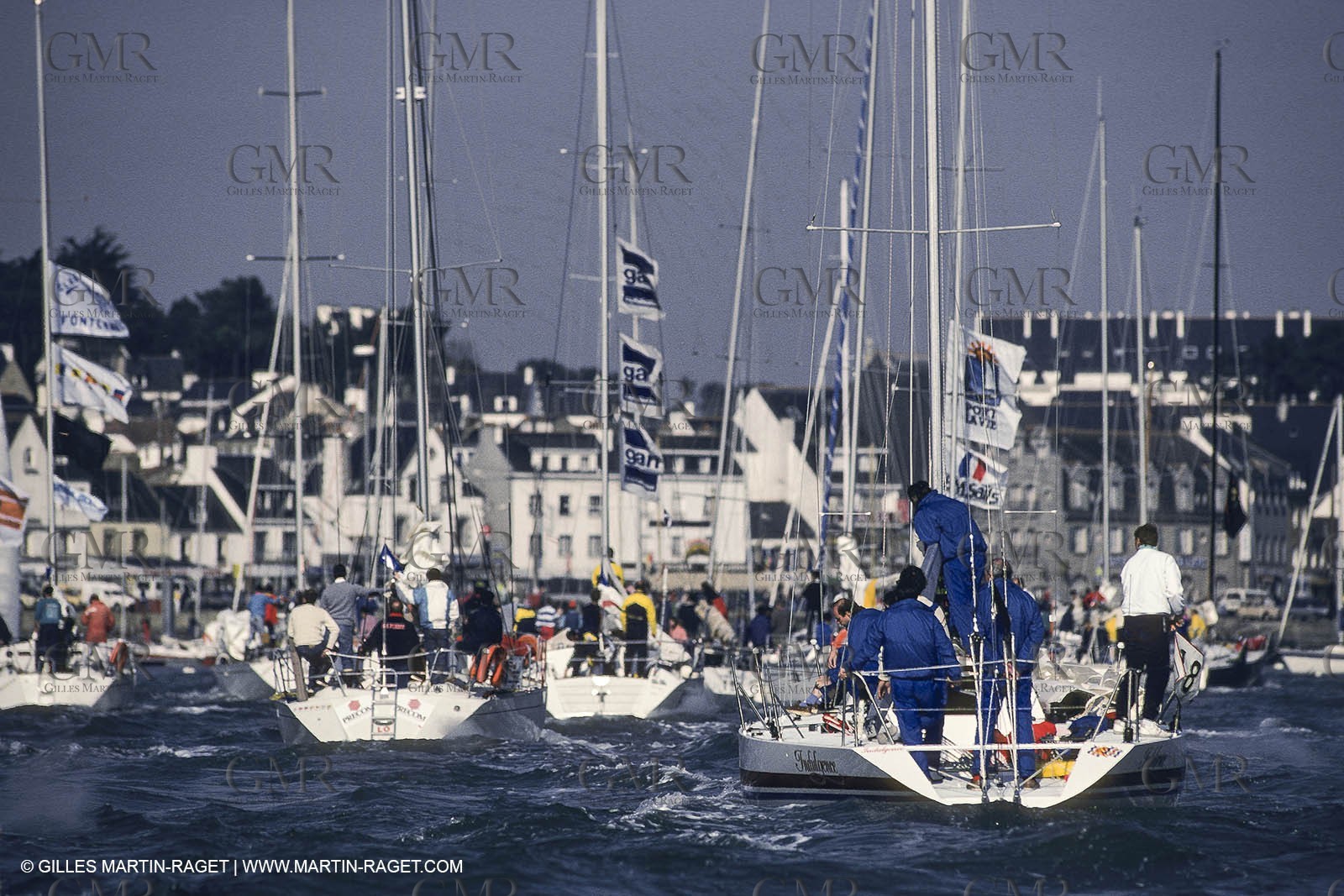 Sailing, Yacht Racing, Spi Ouest France, La Trinité sur mer (Britanny)