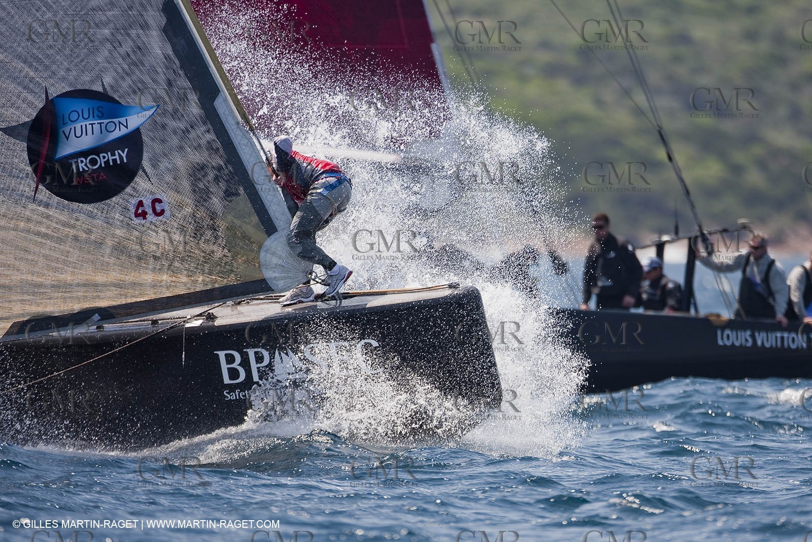 19 05 2010 - La Maddalena (ITA, Sardinia) Louis Vuitton Trophy - BMW ORACLE Racing - Training