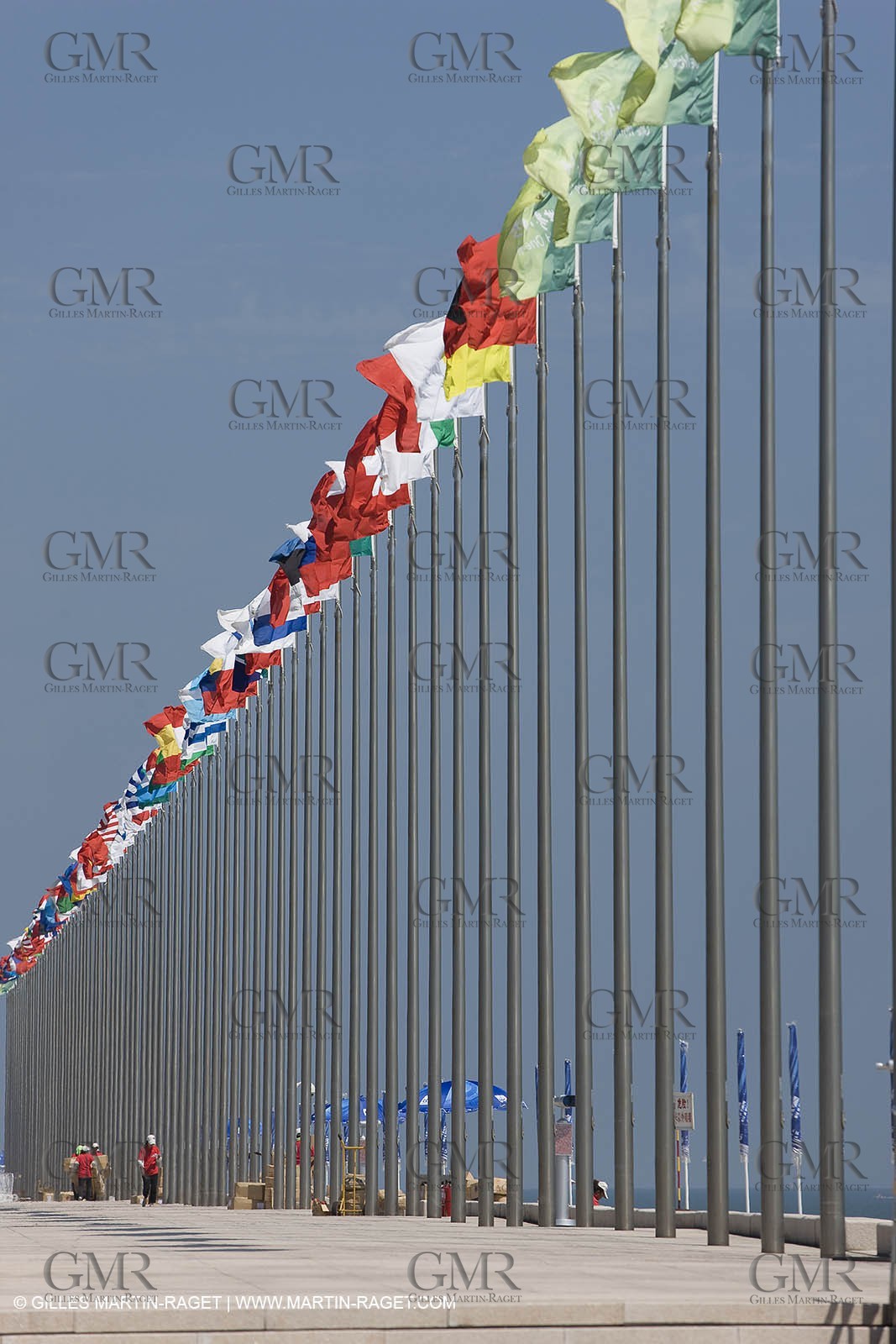 07 08 2008 - Qingdao (CHN) - Olympic games - The olympic Marina