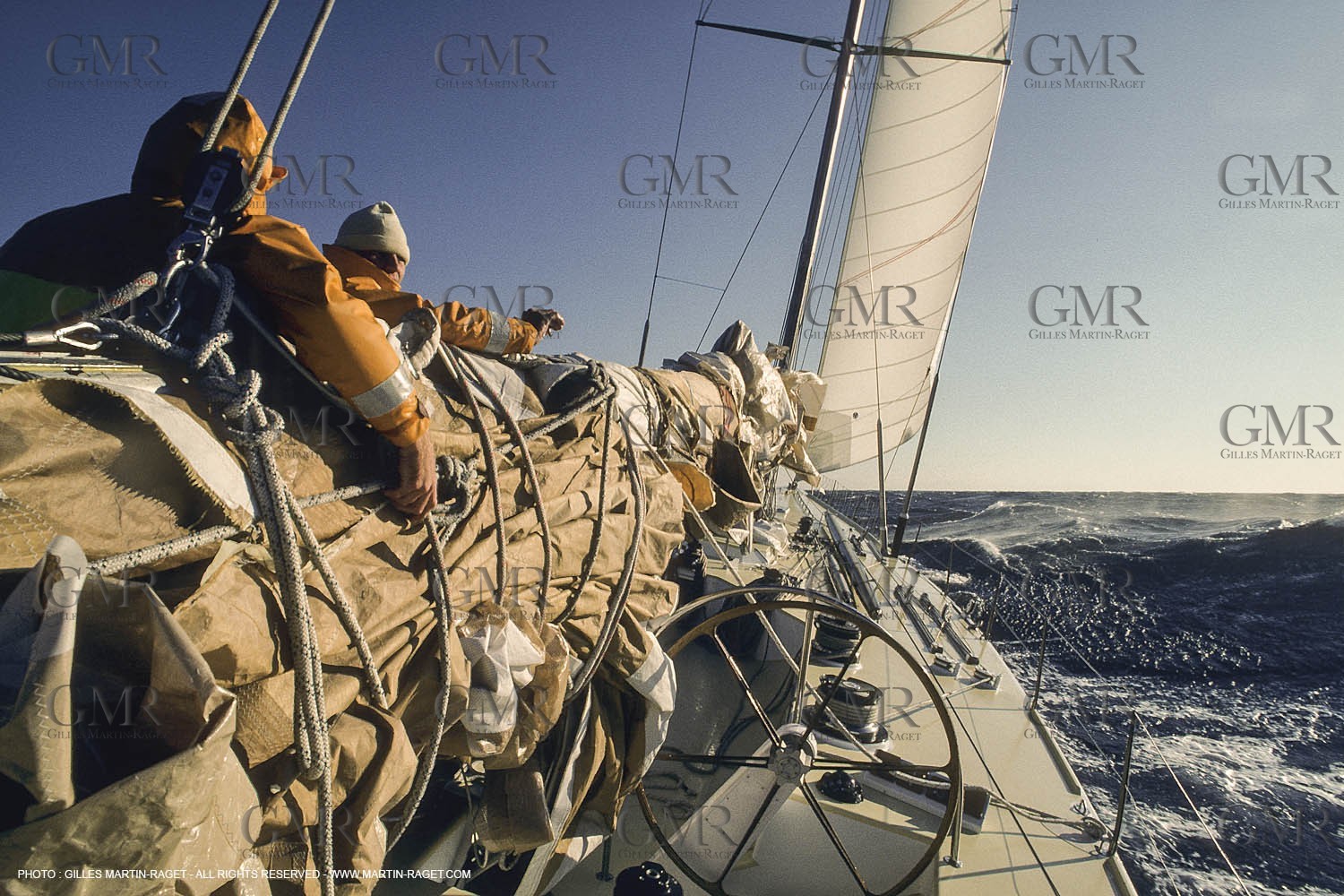 Sailing, Yacht Racing, Offshore Racing, Whtibread Round The World race, onboard Merit