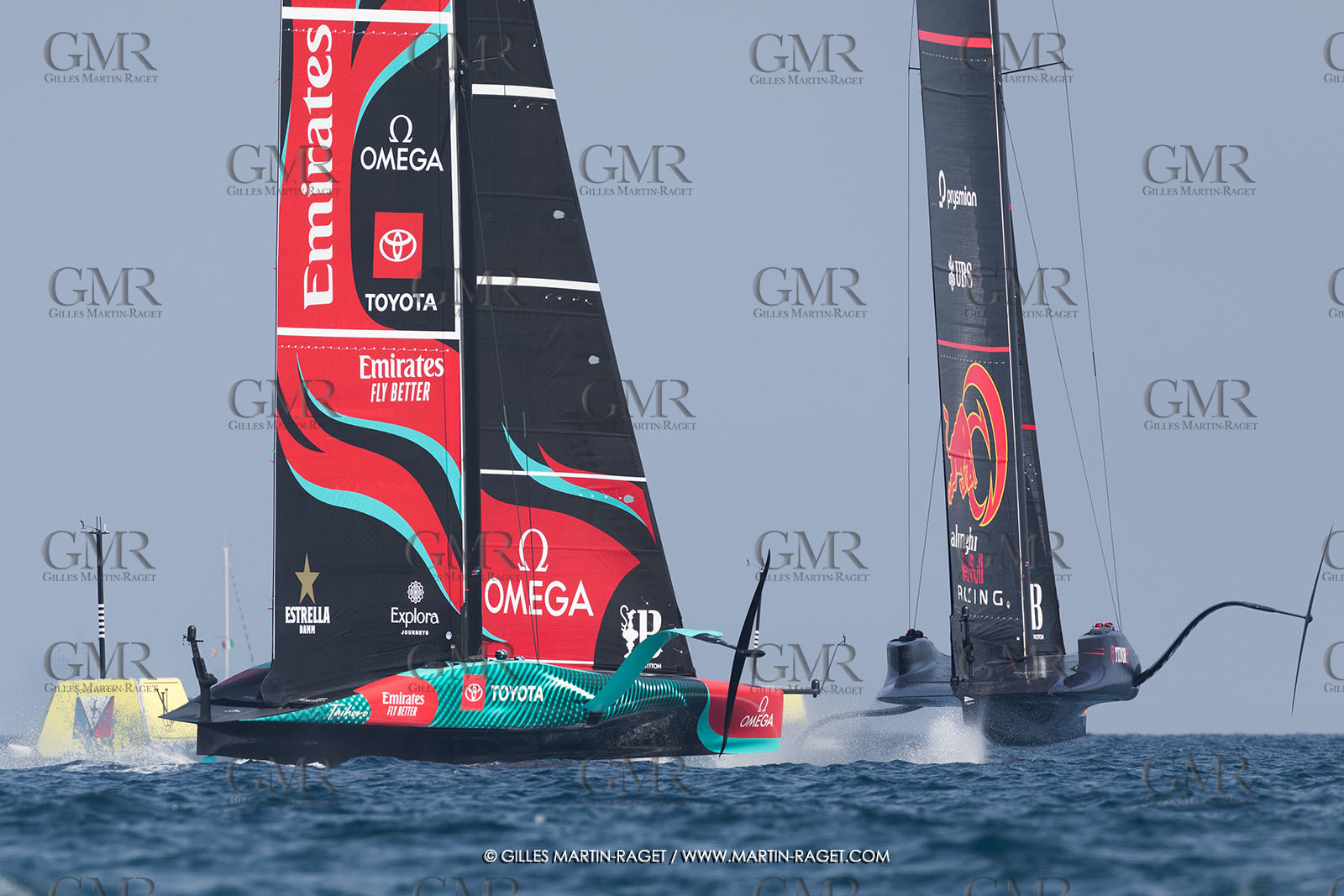 24 08 2024, Barcelona (ESP), Louis Vuitton 37th America's Cup, Louis Vuitton Prelilinary Regatta, Race Day 3