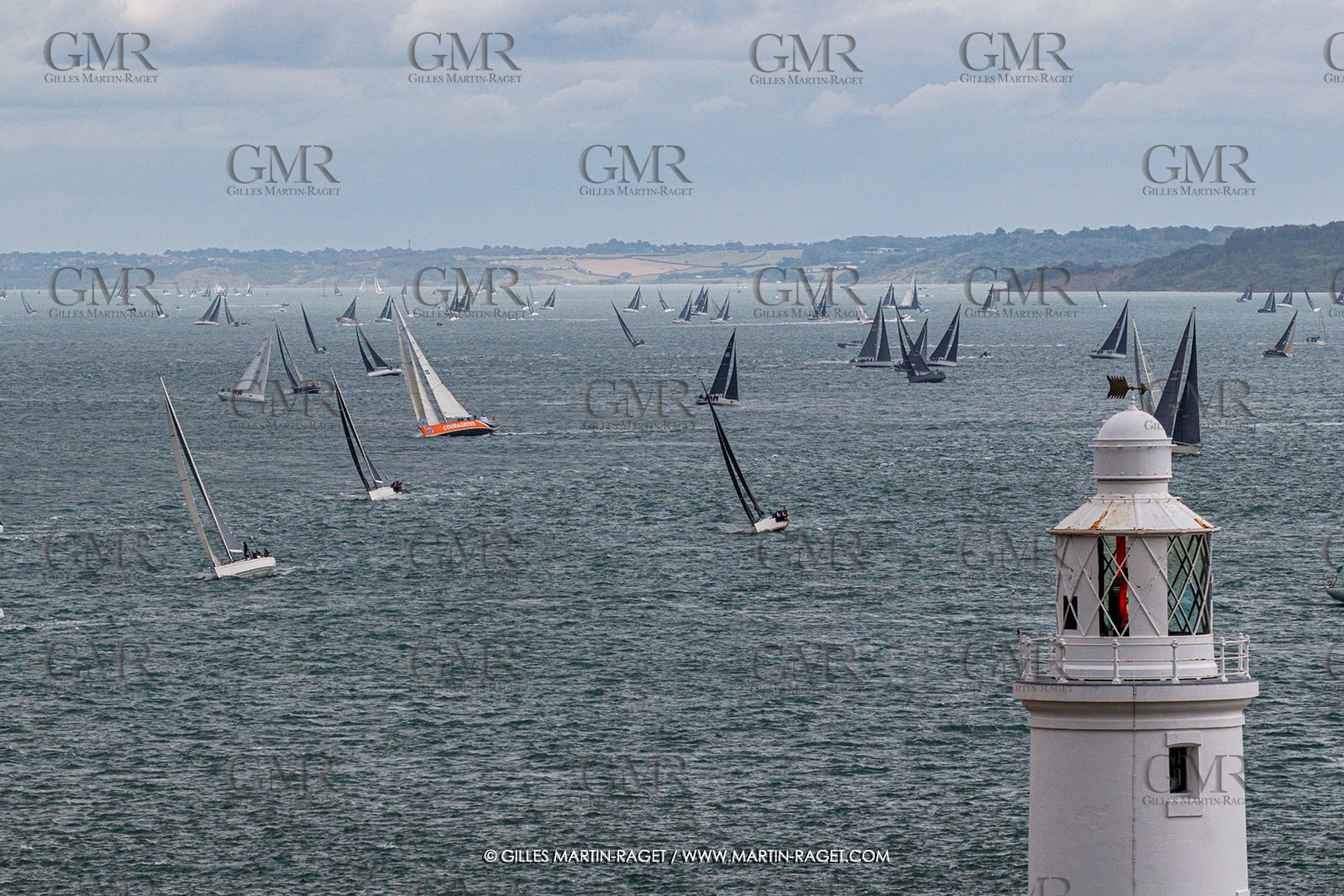 26 07 2025, Cowes (UK, IOW), Admiral's Cup 2025, Rolex Fastnet Race start,