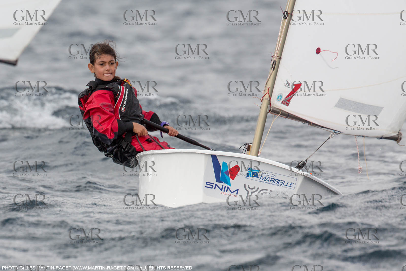 15 04 2016, Marseille (FRA,13), SNIM Dériveurs, Coupe Internationale de Printemps Optimist, Final Day