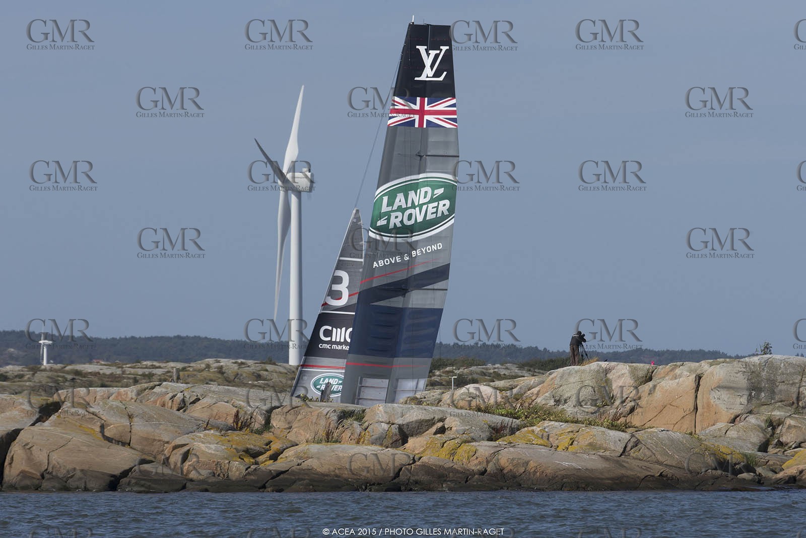 29 08 2015, Göthenburg, (SWE), 35th America's Cup, Louis Vuitton America's Cup World Series Göthenburg 2015, Race Day 1