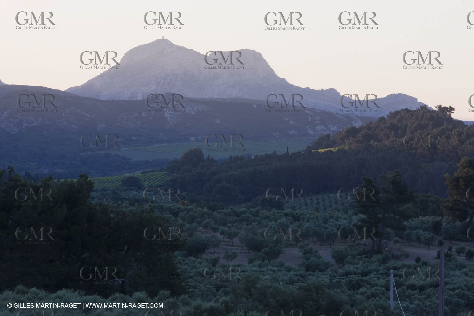 June 24th 2008 - Saint Rémy de Provence (FRA,13) - Alpilles hills landscapes