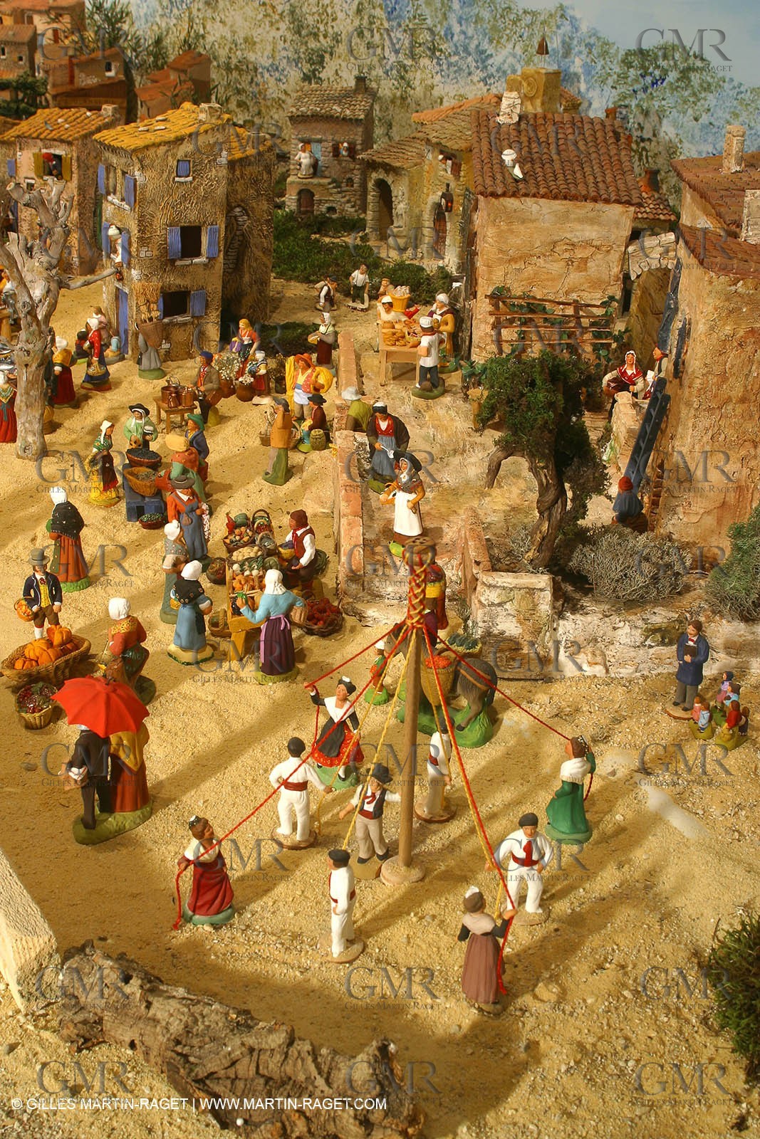 Great crib from les Saintes Maries de la mer (FRA, 13) for Christmas, December 2010