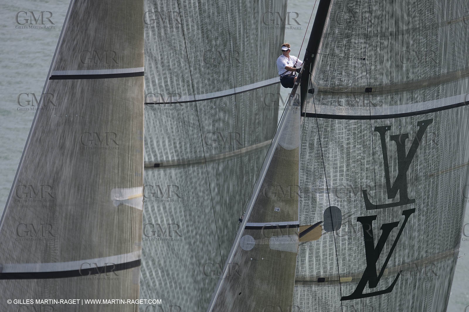 29 01 2009 - Auckland (NZL) -  Louis Vuitton Pacific Series - BMW ORACLE Racing - Training