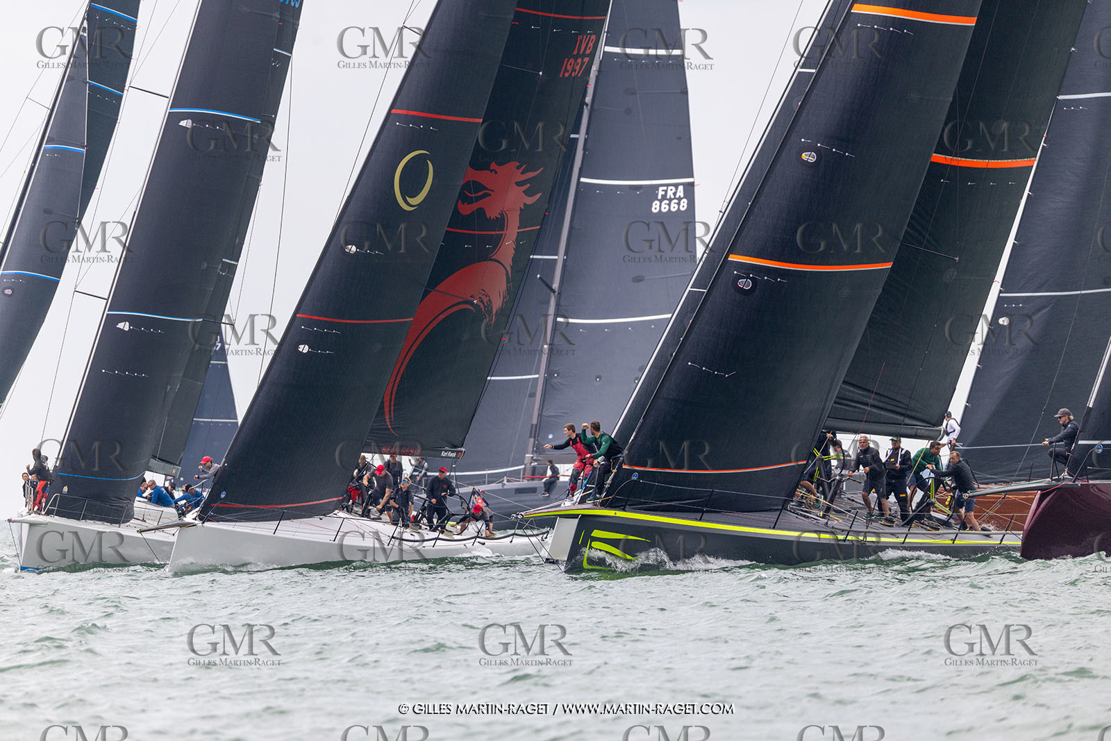 24 07 2025, Cowes (UK, IOW), Admiral's Cup 2025, Inshore races 3 & 4, Django WR51, Yacht Club Costa Smeralda (ITA)