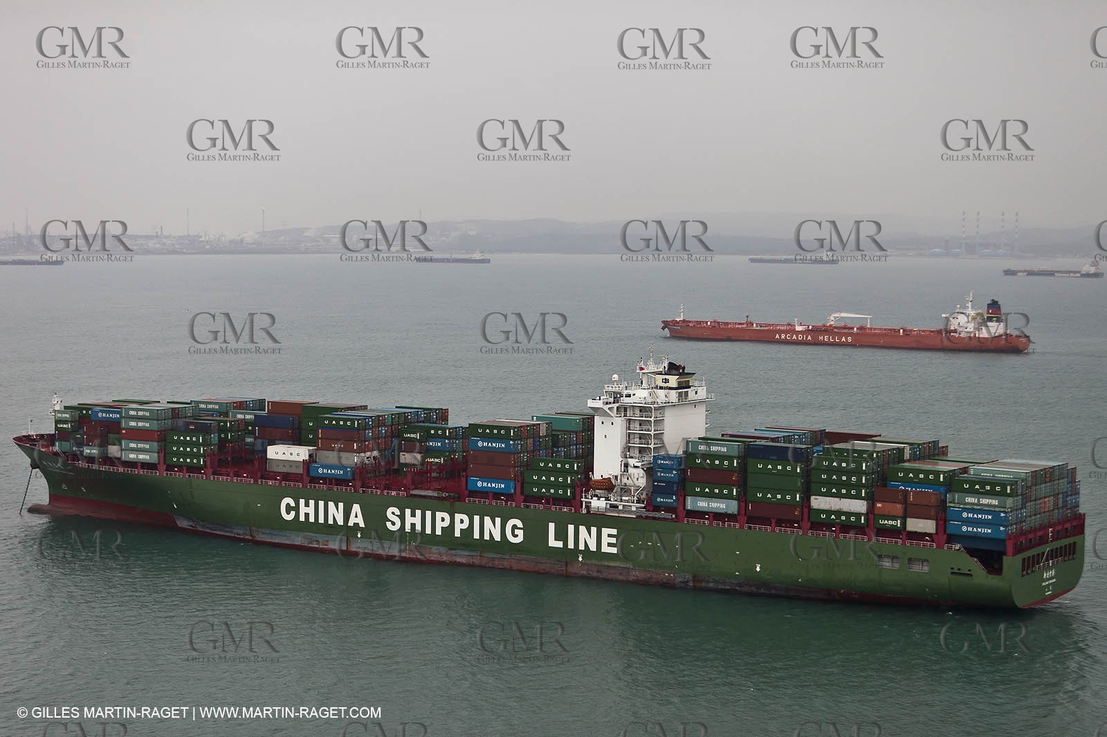 01-11-2010 - FOS (FRA,13) - Grêve du Port Autonome de Marseille - 01 11 2010 - FOS (FRA,13) Commercial Port on strike