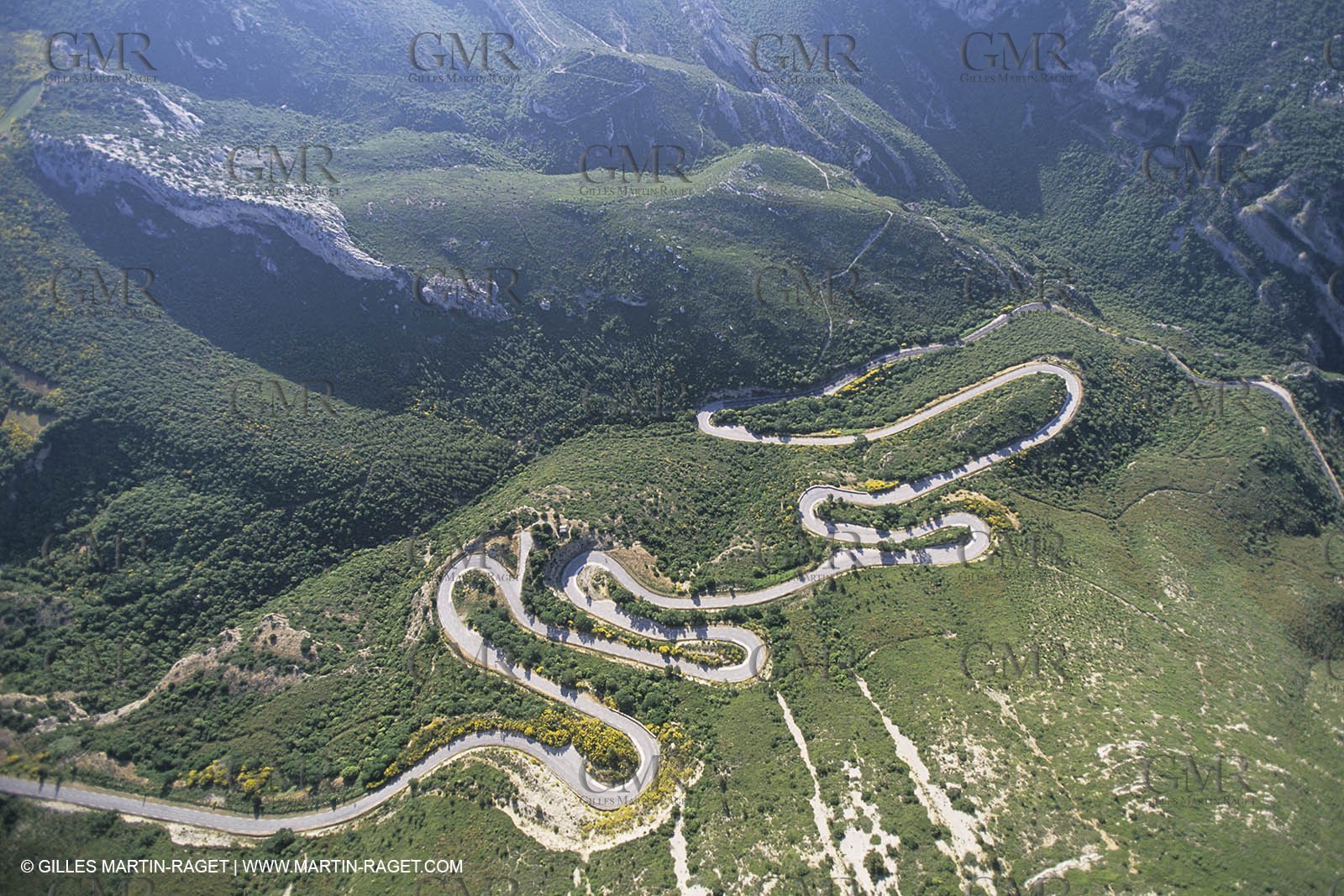 France, Provence, Pays d'Aubagne, collines de Marcel Pagnol, Col de l'Espigoulier