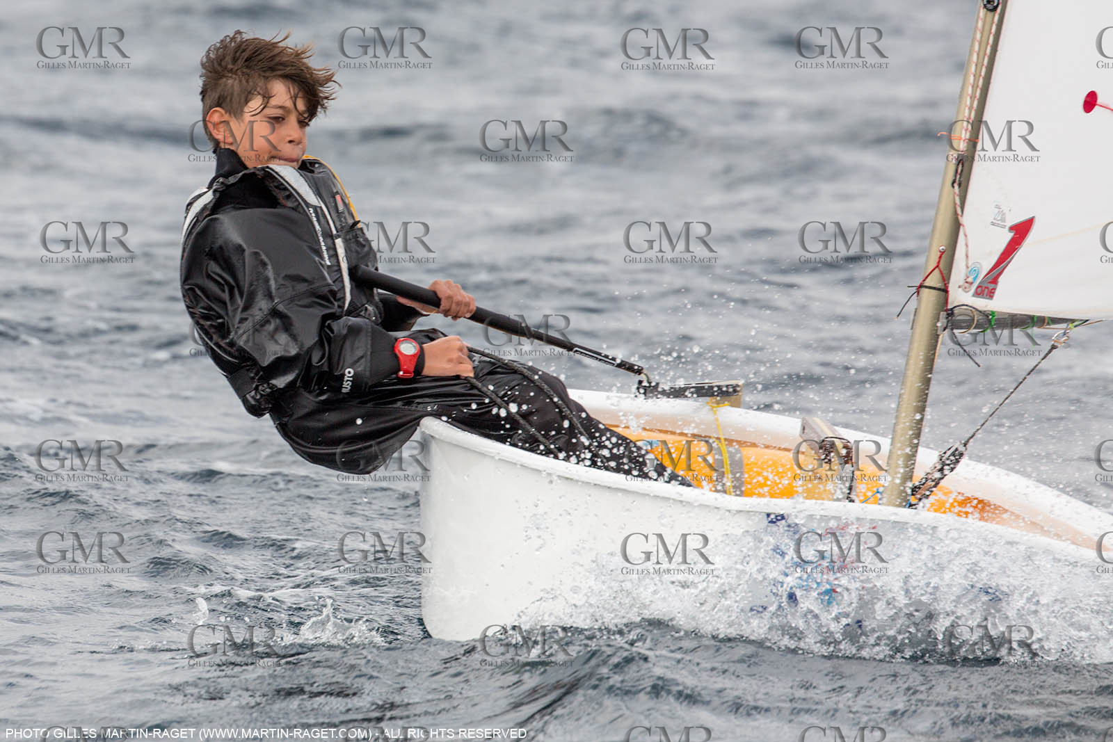 15 04 2016, Marseille (FRA,13), SNIM Dériveurs, Coupe Internationale de Printemps Optimist, Final Day