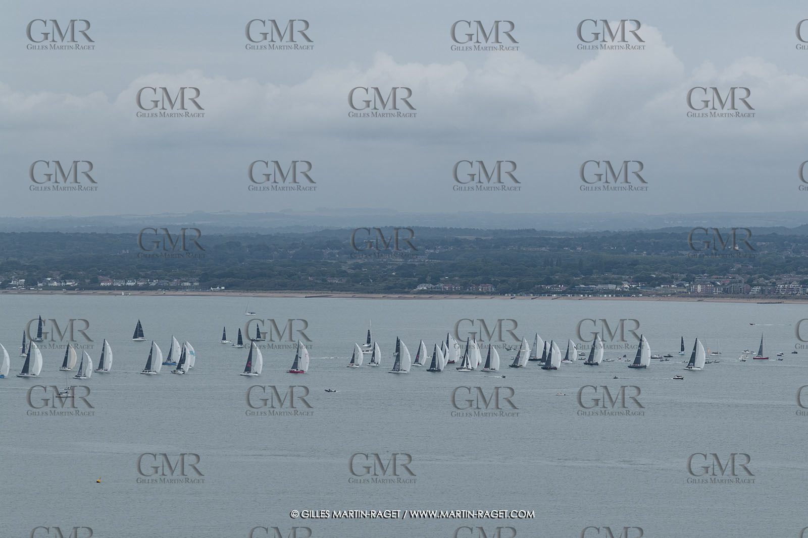 19 07 2025, Cowes (UK, IOW), Admiral's Cup 2025, Channel Race Start