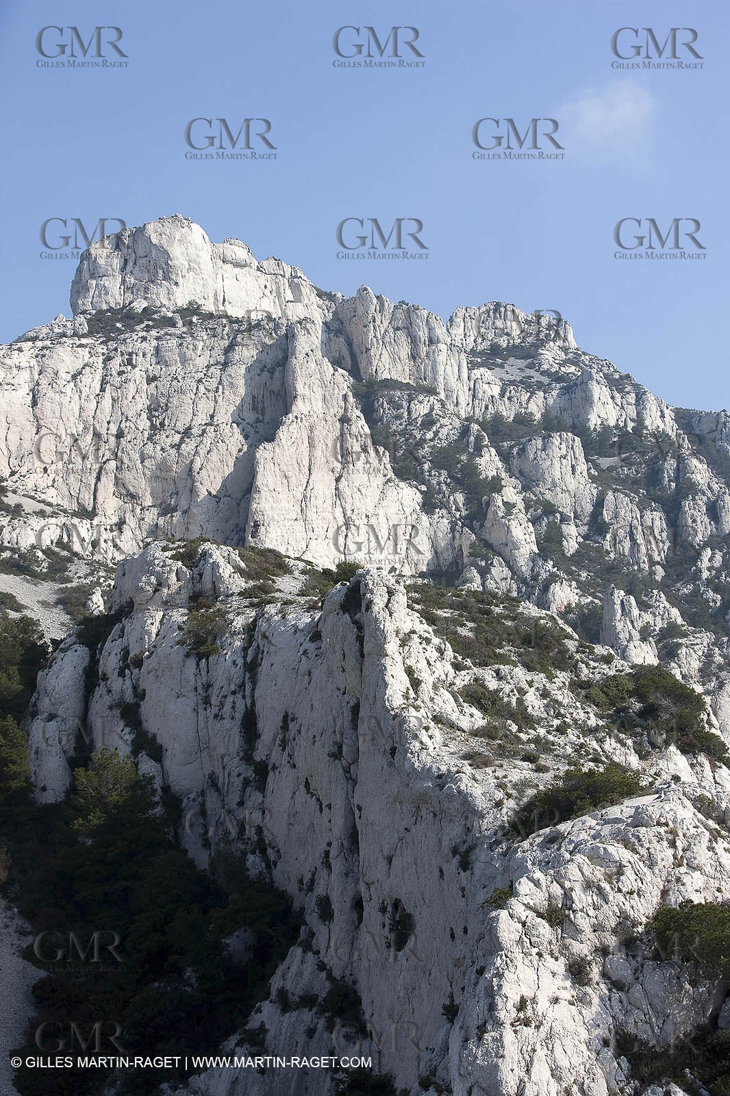 19 03 2009 - Marseille (FRA, 13) - Calanques - Massif de Marseilleveyre - Les têtes de Malvallon