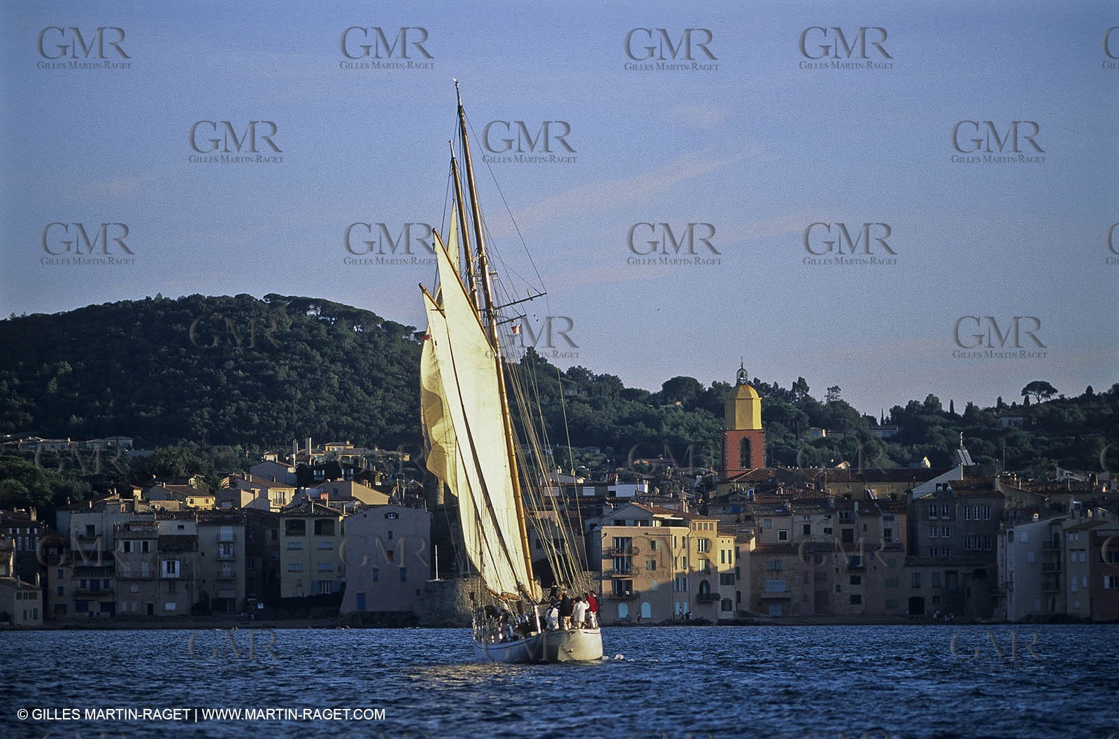 Sailing, Classic yachts, Voiles de Saint-Tropez 1998-2000