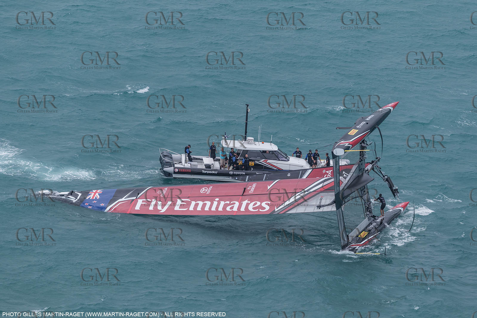 06 06 2017 - Bermuda (BDA) - 35th America's Cup Bermuda 2017 - Louis Vuitton America's Cup Playoffs semi-finals, Day 3