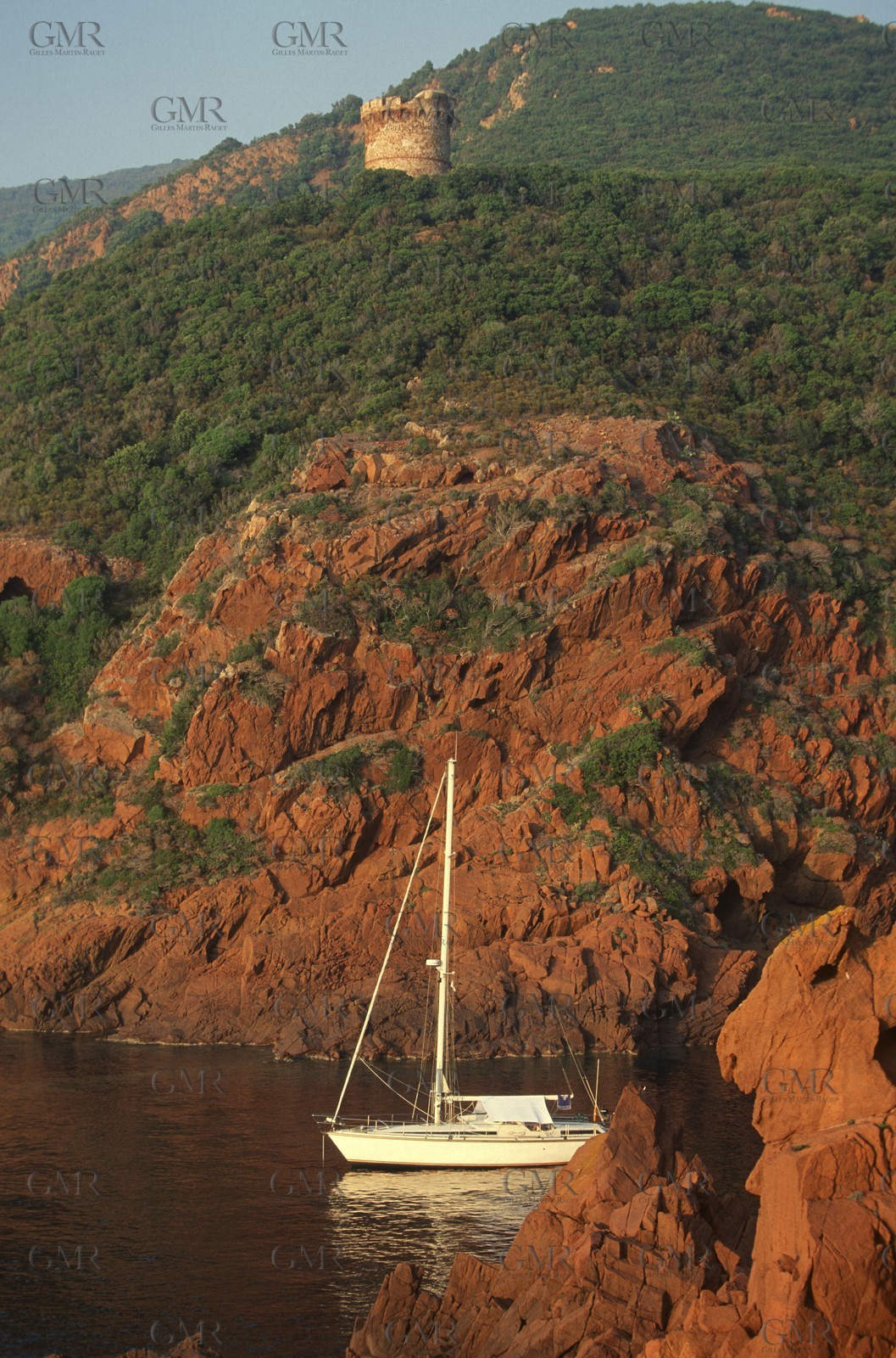 Destination - France - Corsica - Cap Roux - Scandola Natural park.