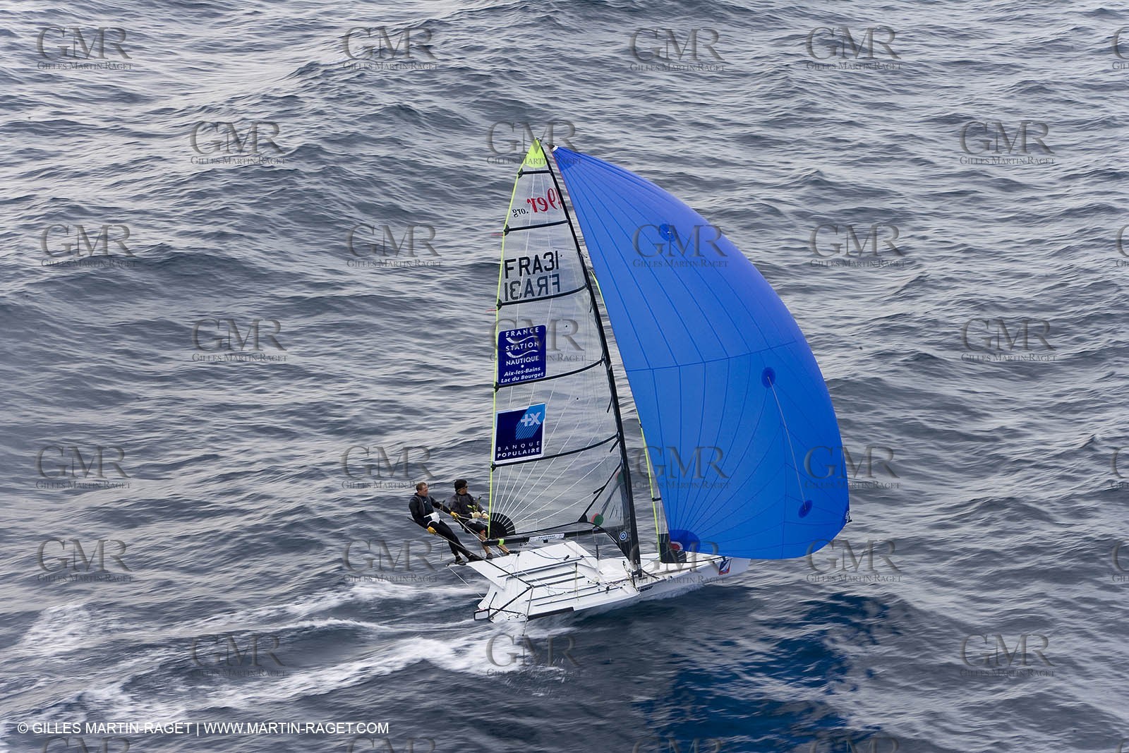 26 04 2007 - 2007 Semaine Olympique Française - Hyères (South of France) - Day 5 - Team France - 49er - Dyen-Rocherieux