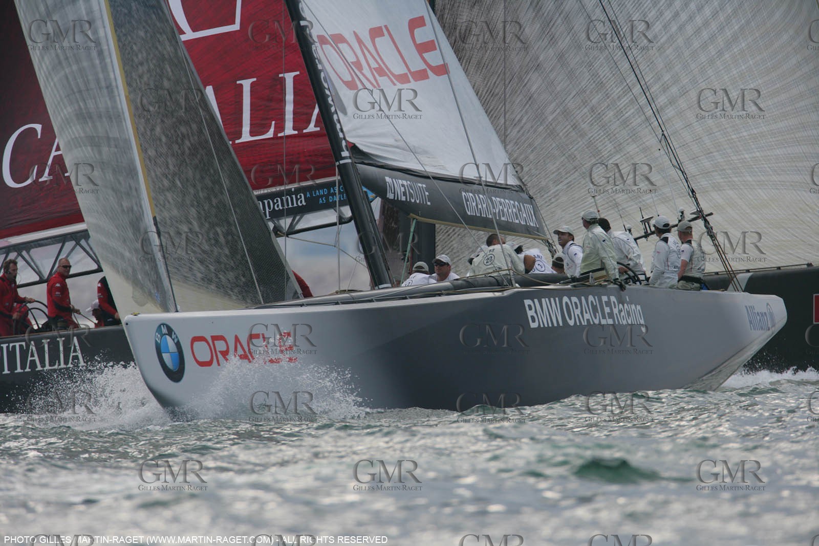 26 04 2007-Valencia (Spain)- 32nd America's Cup - Louis Vuitton Cup - RR1 - Day 11 - BMW ORACLE Racing