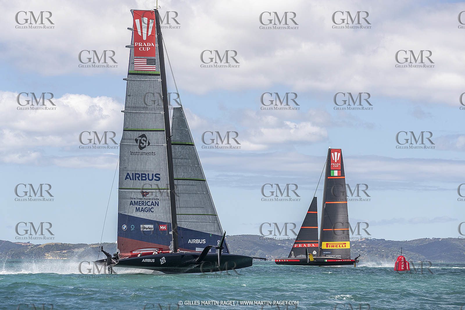 11 01 2021, Auckland (NZL), 36th America's Cup, Practice Racing