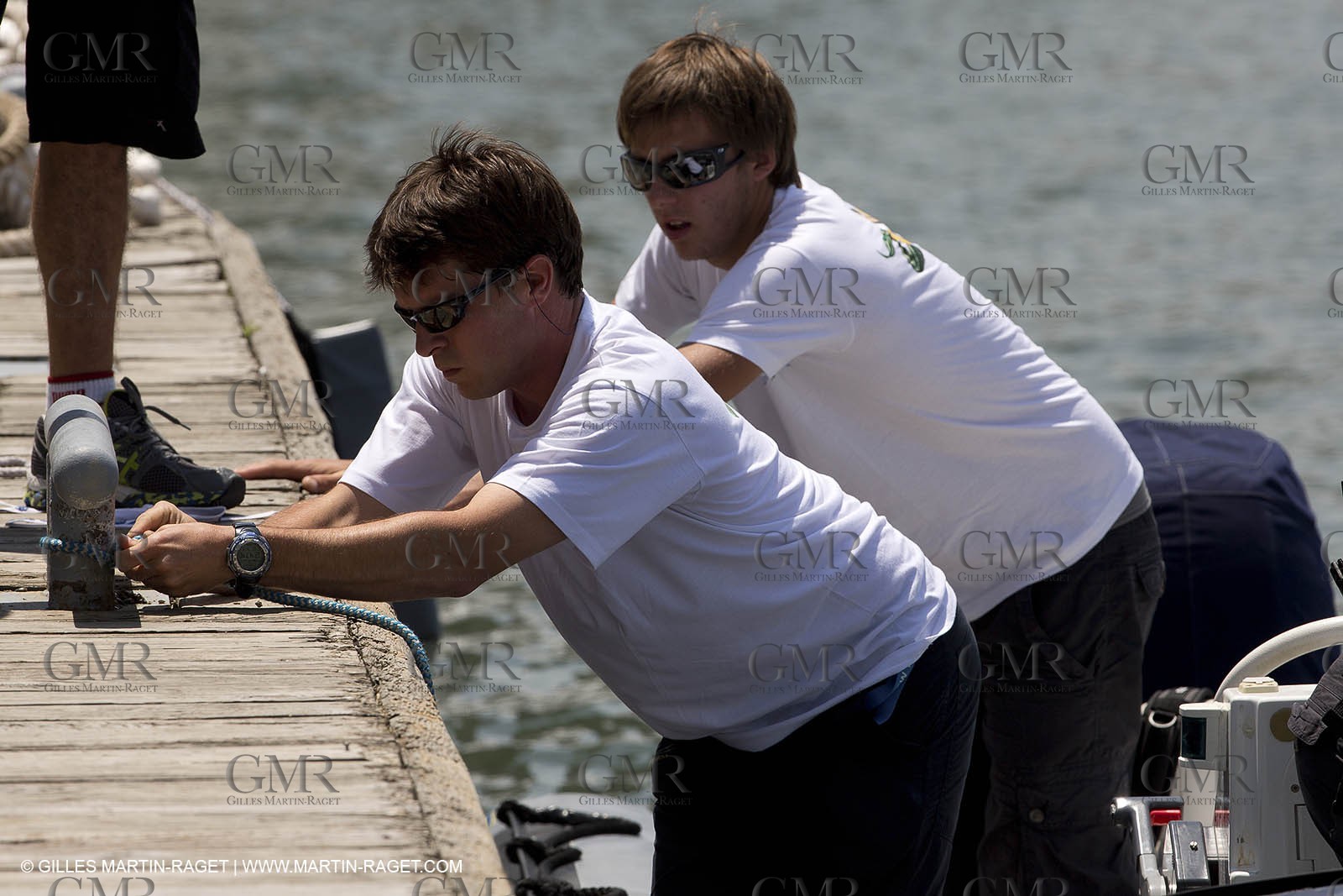 05 07 2012 - New York (USA) - Ocean Krys Race - Speed runs in fornt of NY city