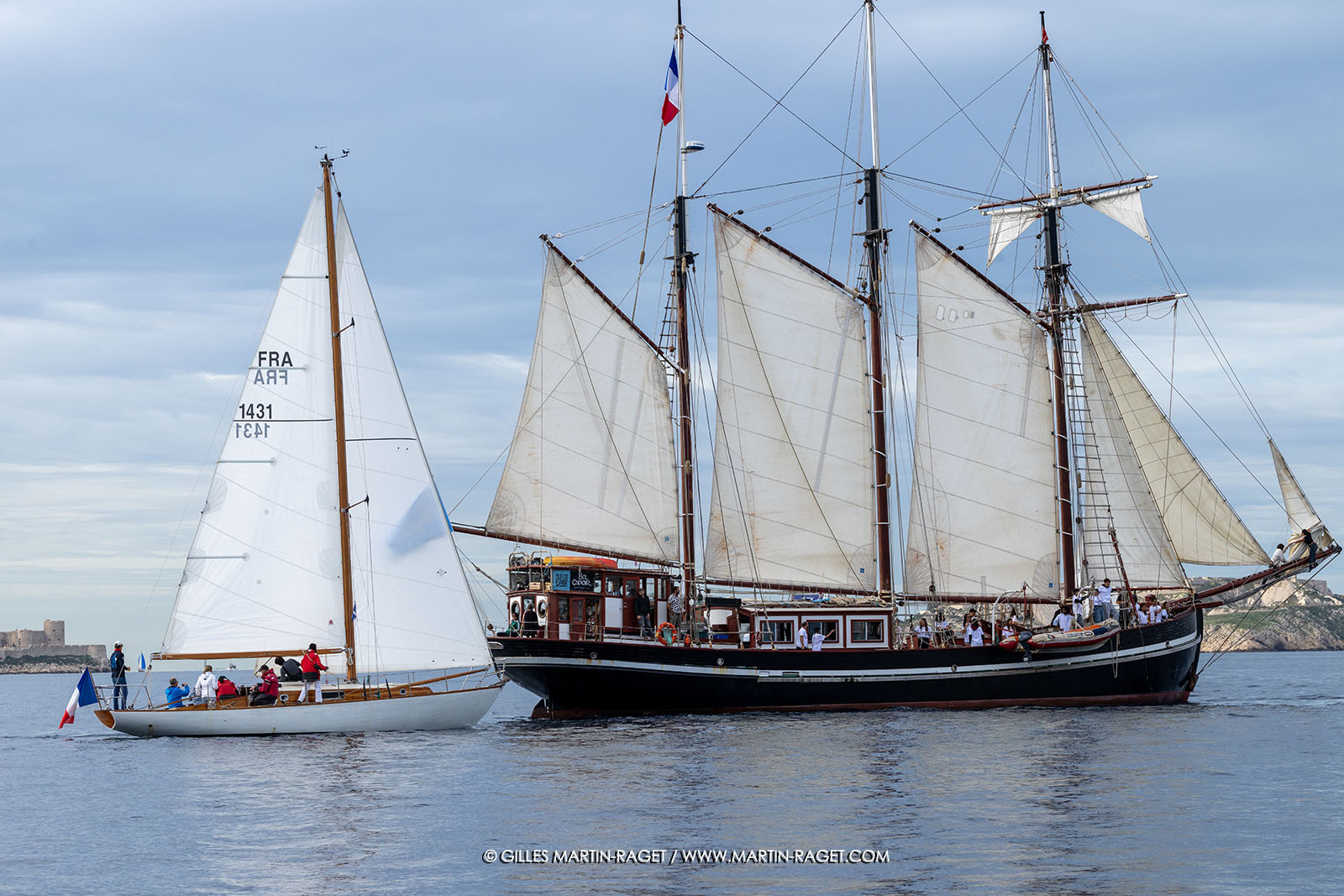 25 10 2025, Marseille (FRA), MED25 - Armada pour la Paix - Arrivée du Bel Espoir à Marseille