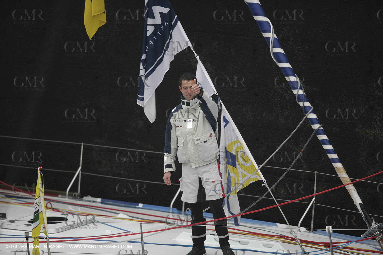 29 10 2006 - Saint Malo (FRA) - Route du Rhum 2006 - Passing through the locks