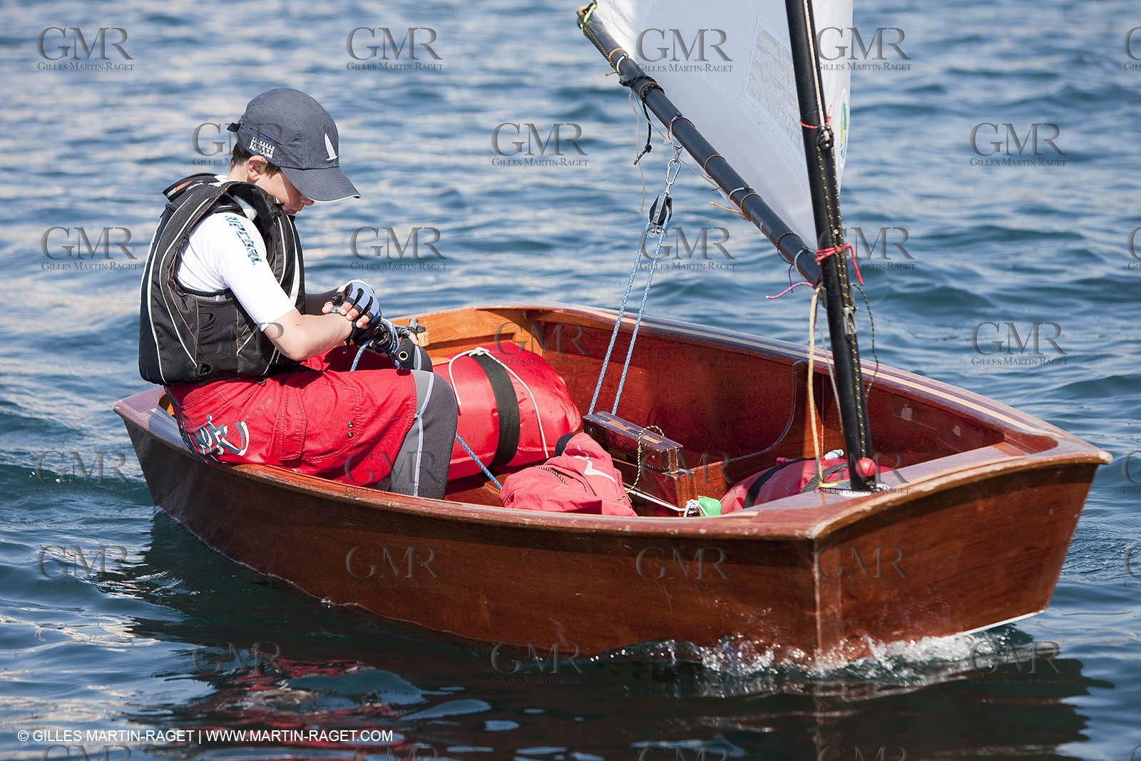 24 05 2010 - Hyères (FRA,83) - wooden optimist