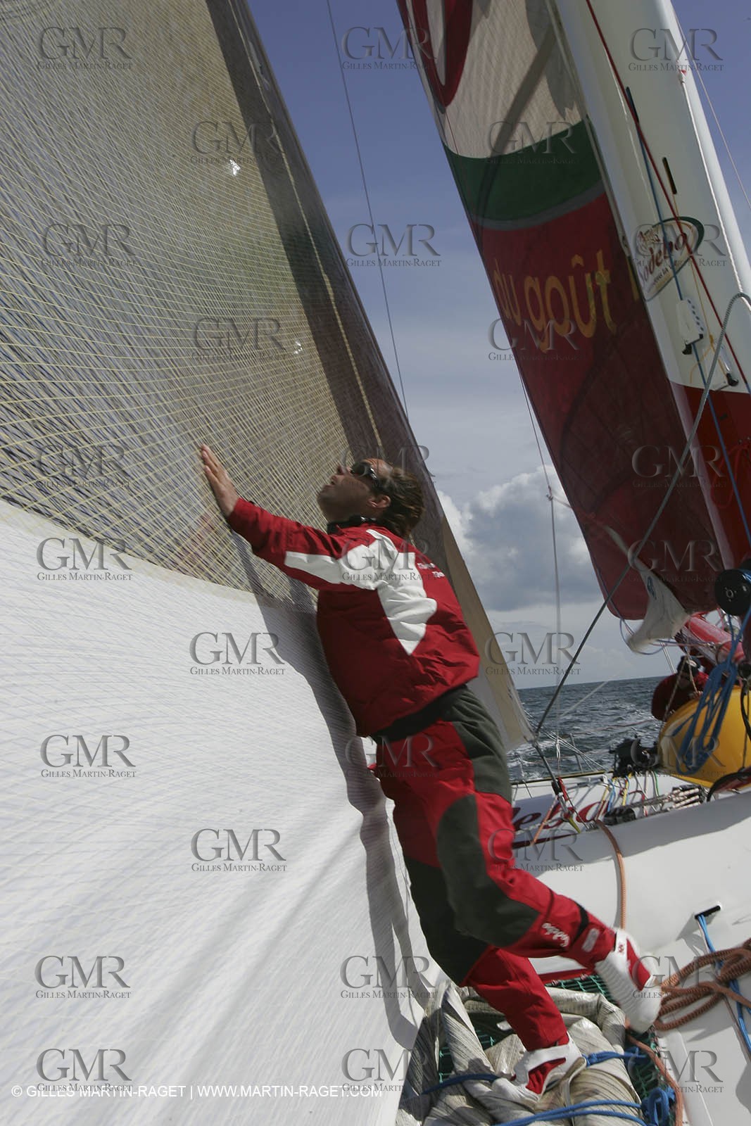 Orma 2005 - Sodebo - April training - Thomas Coville