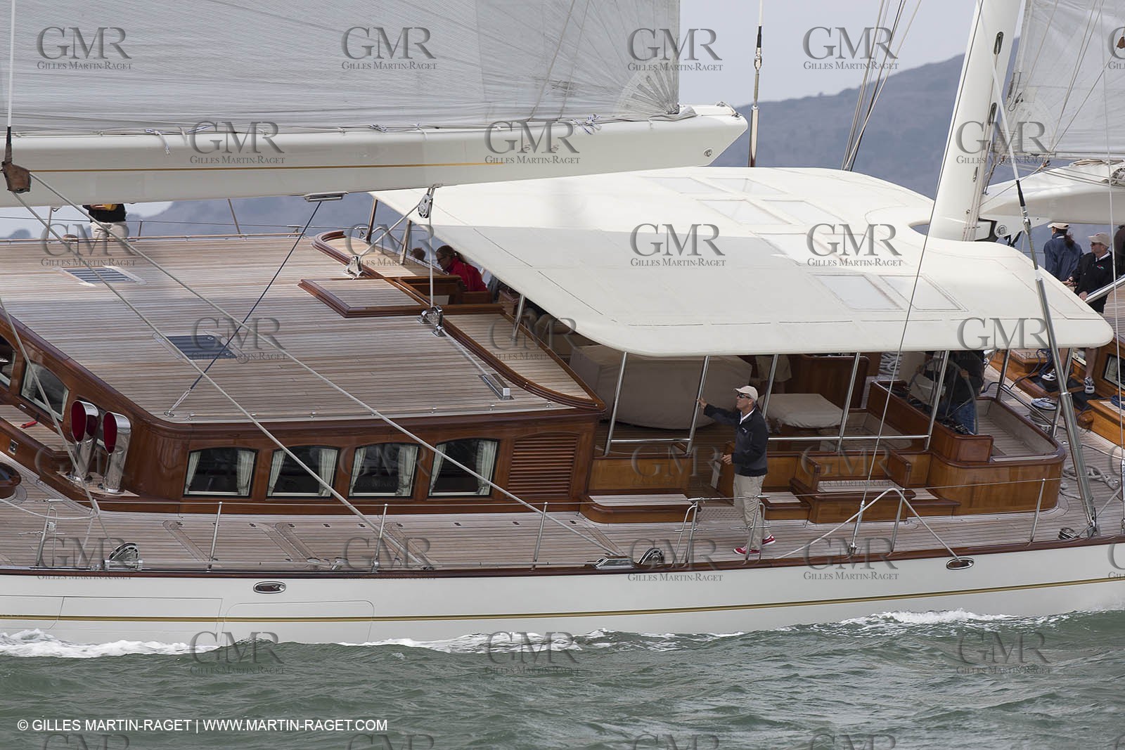 10 09 2013 - San Francisco (USA,CA) - 34th America's Cup - Final Match - Lay day n° 2 - Superyachts Regatta