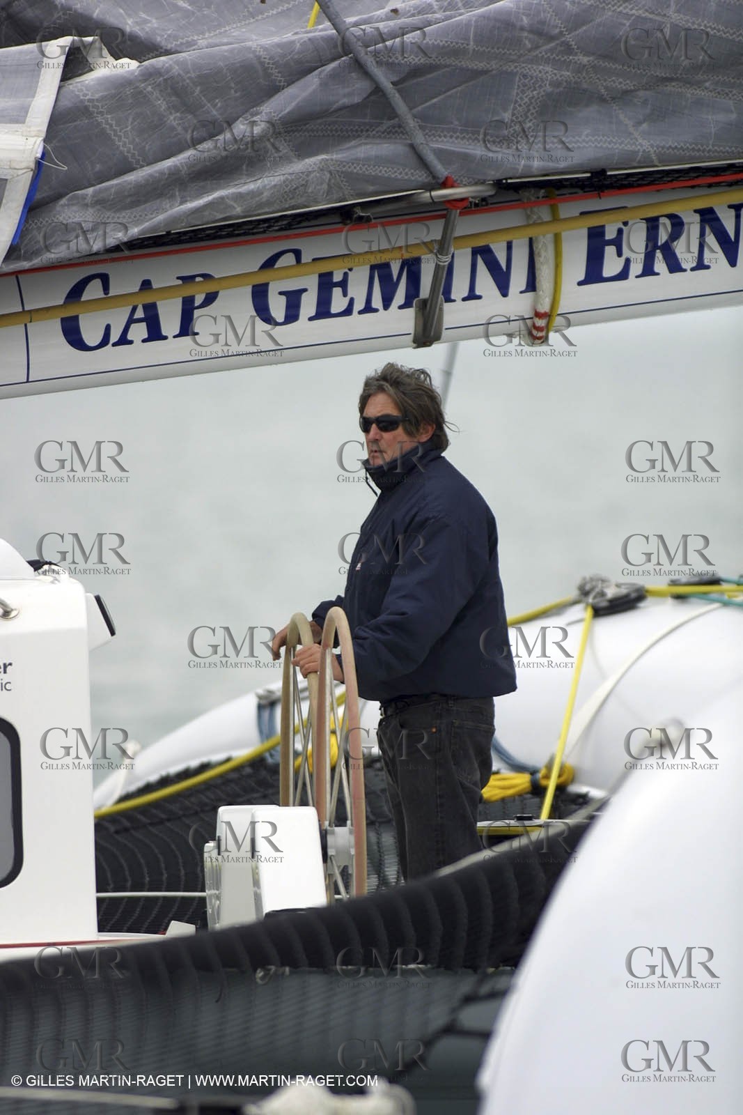Geronimo - Jules Verne Trophy 2001 start - Brest