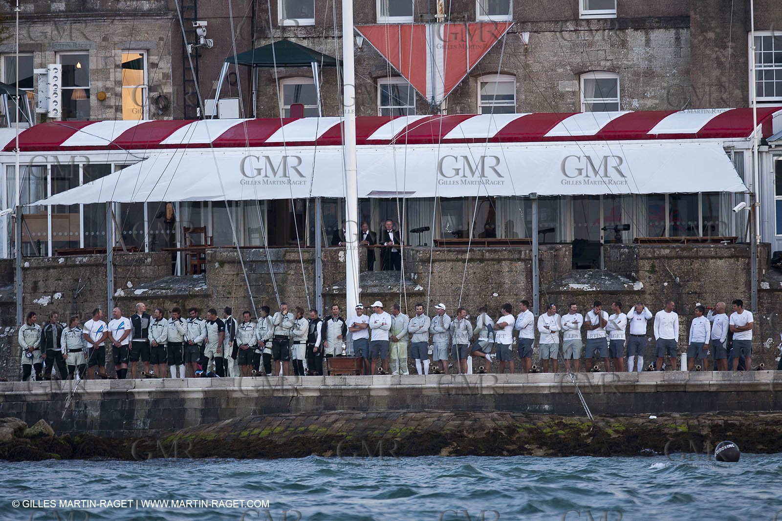 04 08 2010 - Cowes (UK, IOW) - The 1851 Cup -  BMW ORACLE Racing - Day 2.