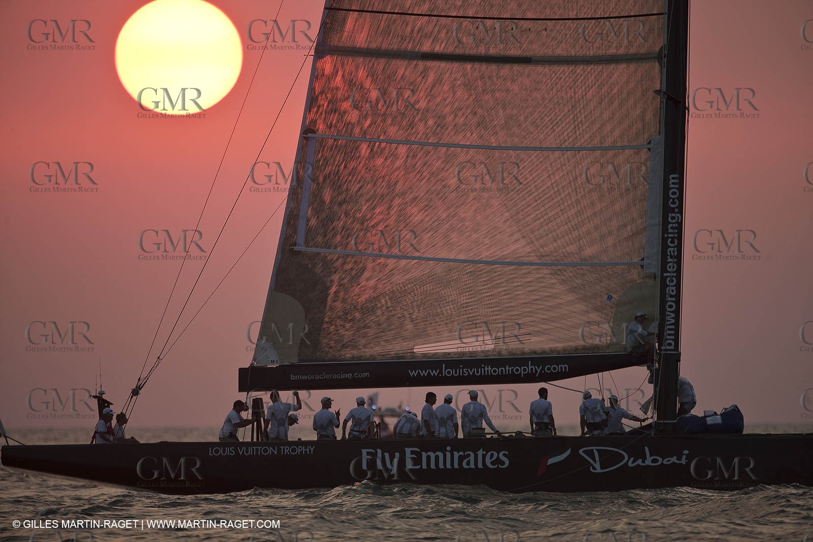 14 11 2010 - Dubai (UAE) - Dubai Louis Vuitton Trophy -  BMW ORACLE Racing - Race Day 1 - Vs All 4 one