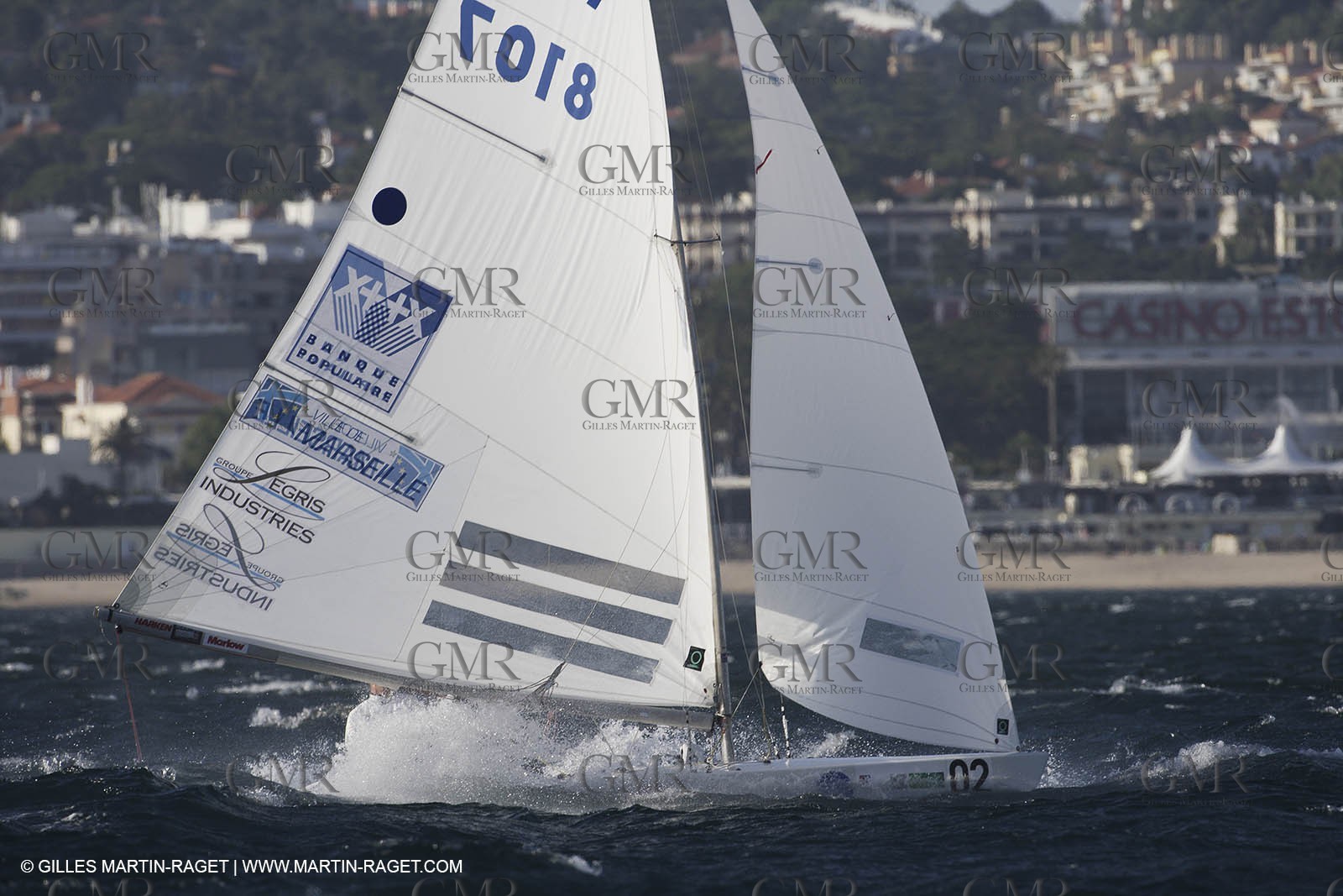 09-05-07 - ISAF SAILING WORLD CHAMPIONSHIPS - CASCAIS 2007 - DAY 6 - Star - FRANCE - Xavier Rohart   Pascal Rambeau