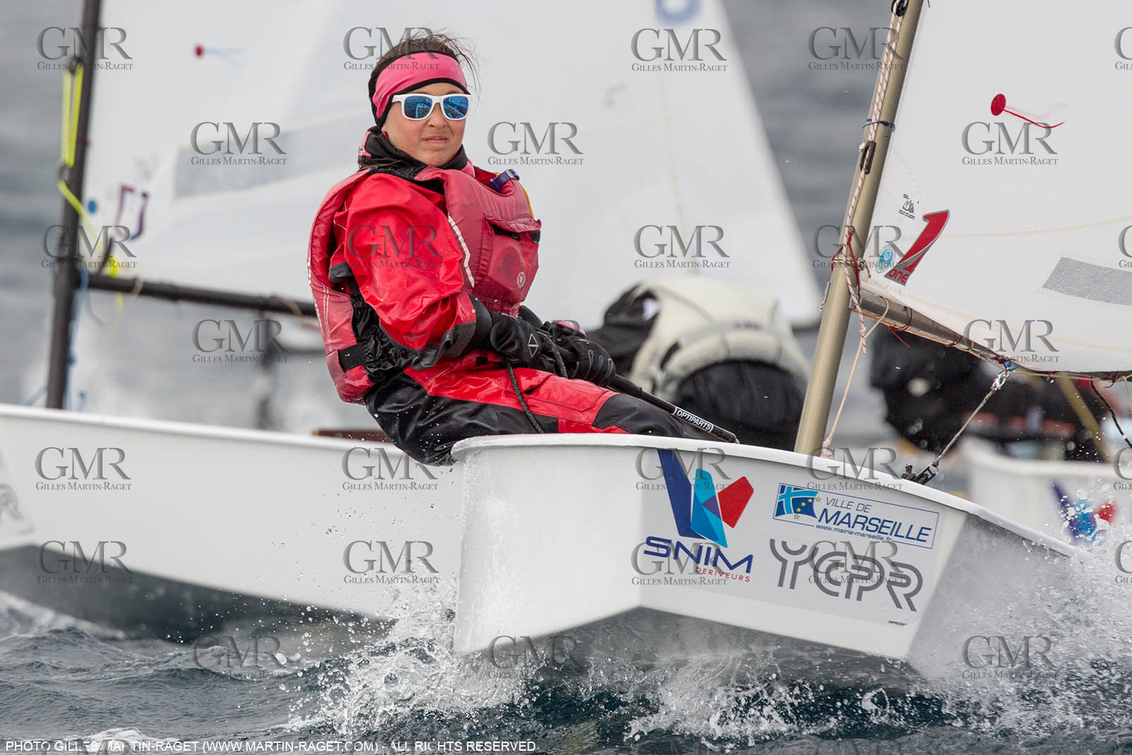 15 04 2016, Marseille (FRA,13), SNIM Dériveurs, Coupe Internationale de Printemps Optimist, Final Day