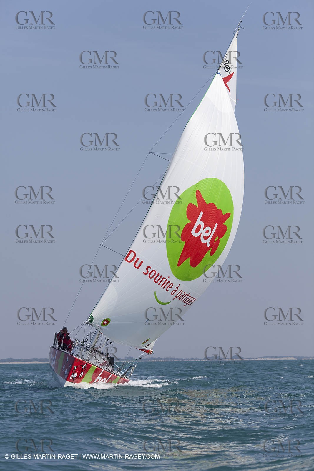 13 03 2010 - La Grande Motte   Port Camargue (FRA) - Groupe Bel - Entraînement Kito de Pavant   Sébastien Audigane en vue de la Transat AG2R 2010