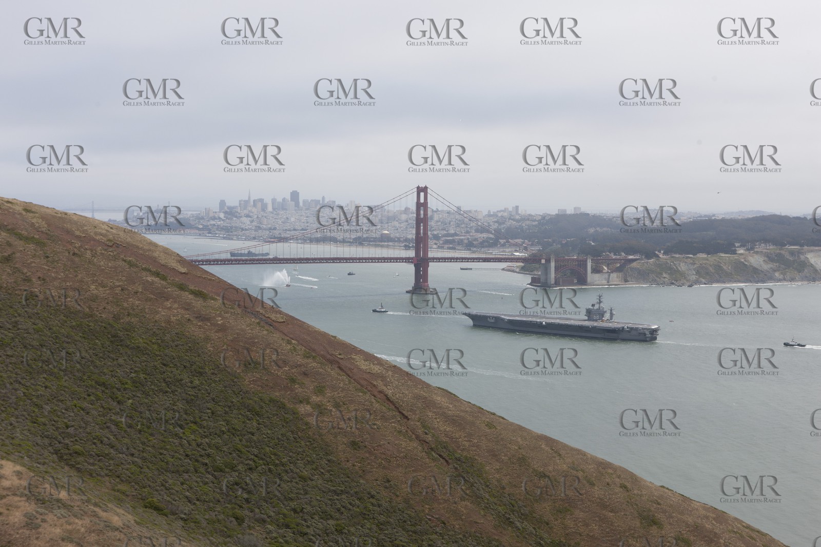 27 05 2012 - San Francisco (USA,CA) - 34th Americas's Cup - America's Cup celebrates the Golden Gate Bridge 75th Anniversary