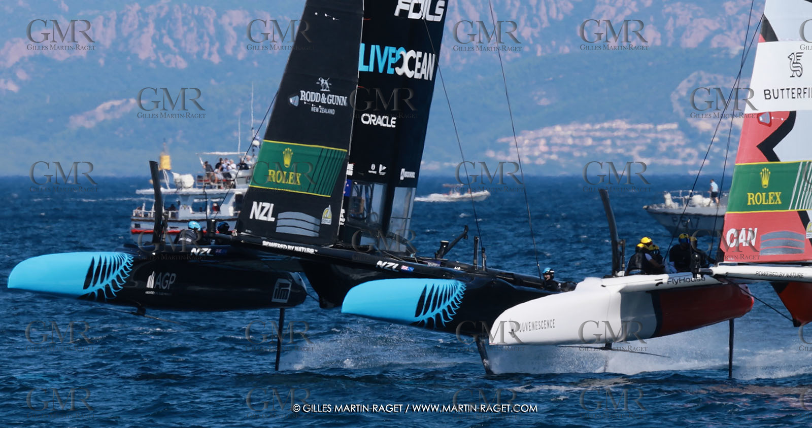 10 09 2025, Saint-Tropez,(FRA), Rockwool SailGP France Saint-Tropez, Race Day 1