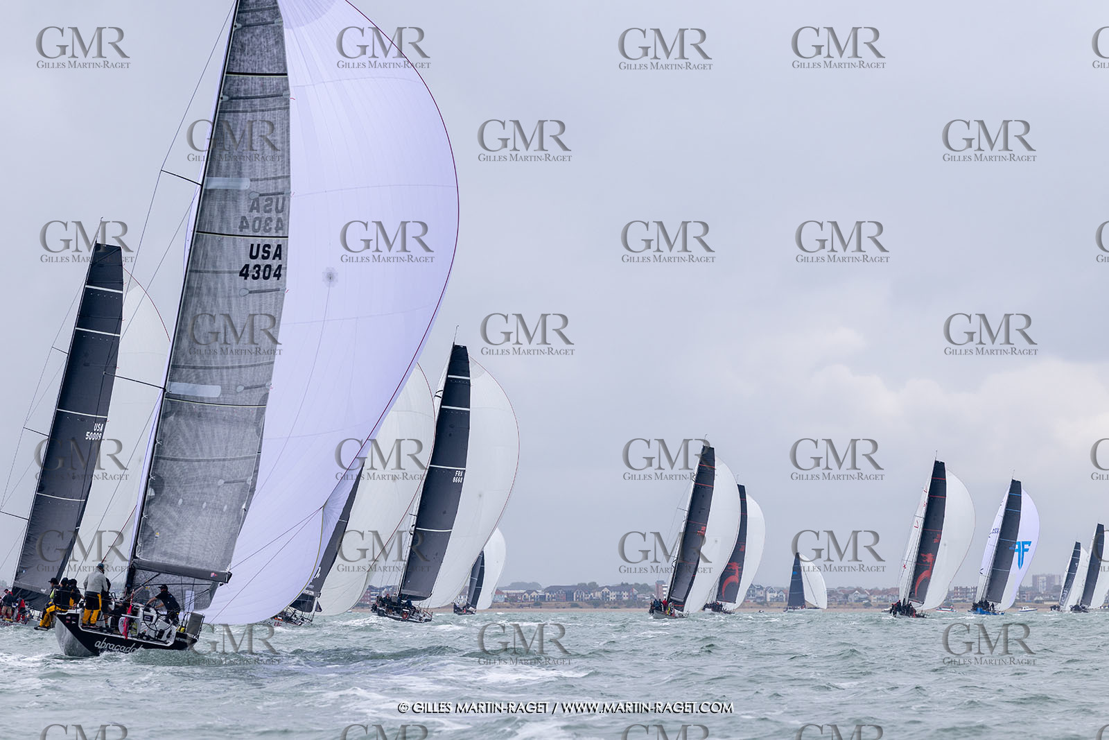 22 07 2025, Cowes (UK, IOW), Admiral's Cup 2025, Inshore Races 1 & 2,