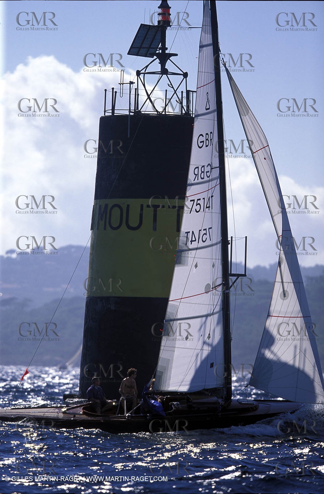 Sailing, Classic yachts, Voiles de Saint-Tropez 2003